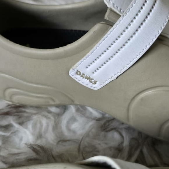 Dawgs Ultralite Womens Golf Shoes Size 8/38 White & Tan 🌴 - Picture 8 of 9